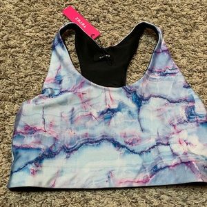 NWT Terez watercolor bra